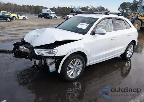 2017 Audi Q3 2.0T Premium from USA, damaged, VIN WA1JCCFS6HR008501